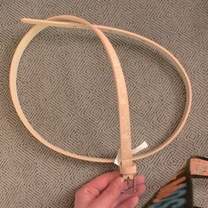 Size large flower belt